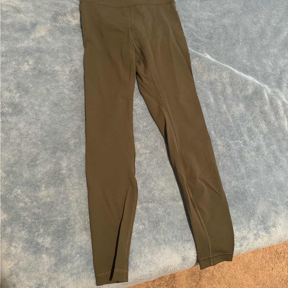 Olive Green Leggings